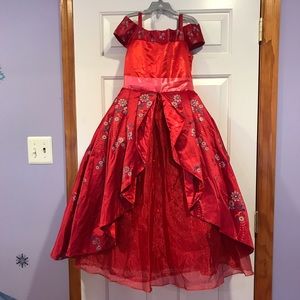 Disney Deluxe Princess Elena Dress size 7/8